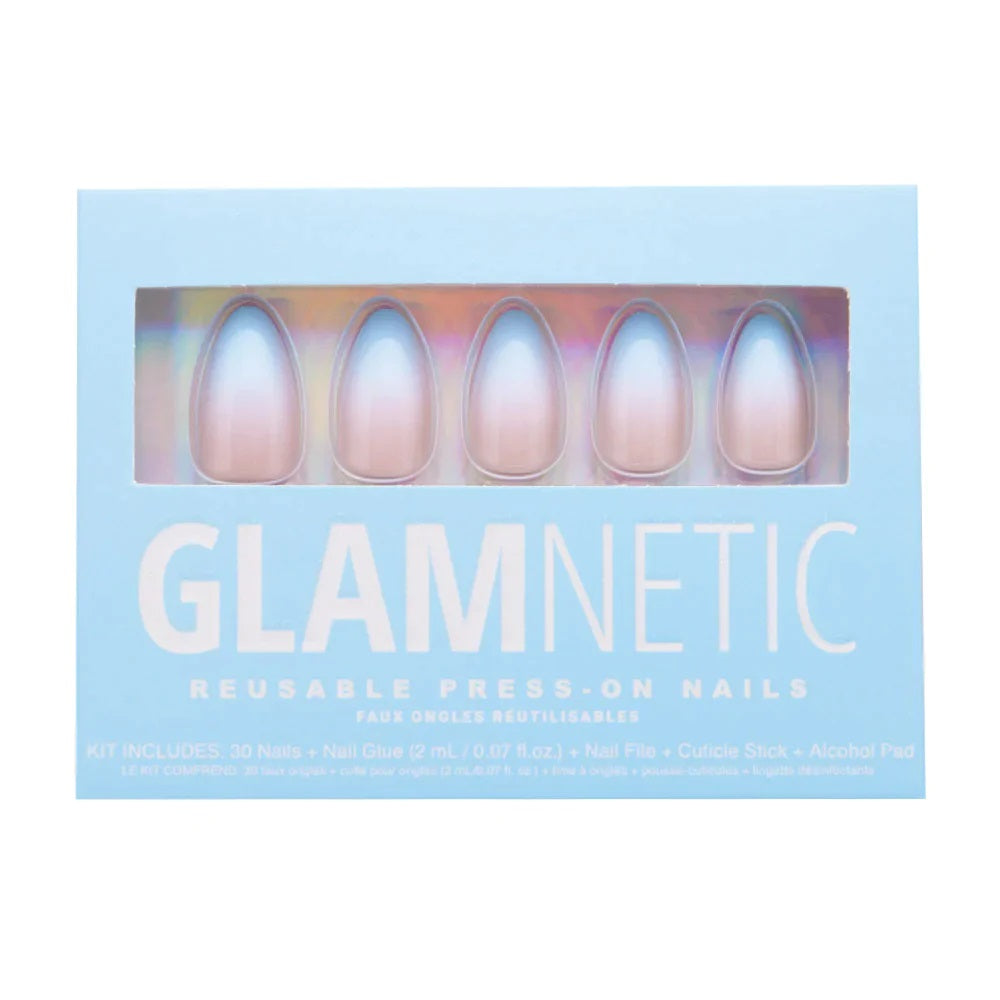 Glamnetic Frosted - Short Almond