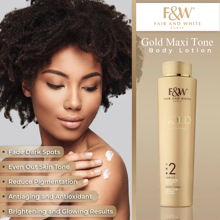 Fair and White 2: Gold Ultimate Maxitone Body Lotion