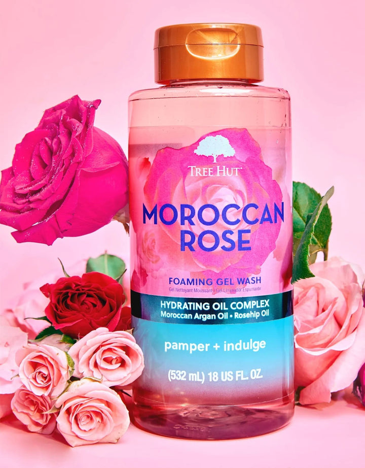 Tree Hut Moroccan Rose Foaming Gel Wash