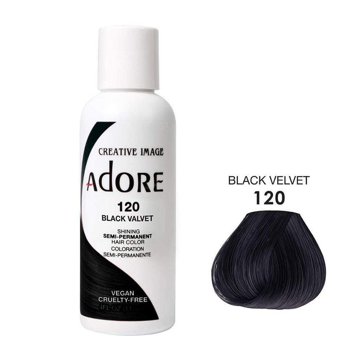 Adore Hair Color 120 - Black Valvet