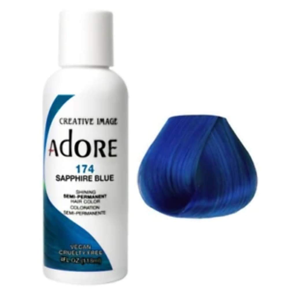 Adore Hair Color 174 - Sapphire Blue