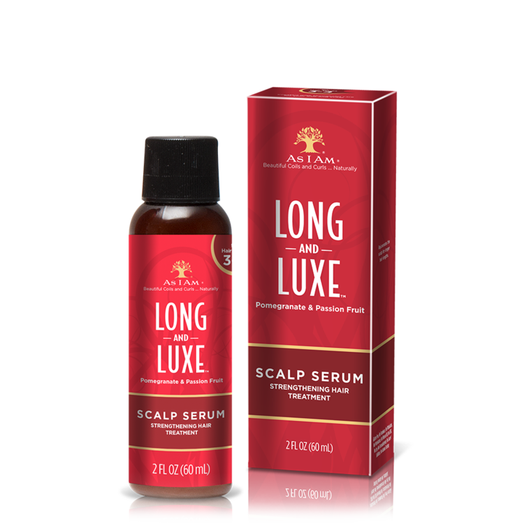 As I Am Long and Luxe Pomegranate and Passion Fruit Scalp Serum