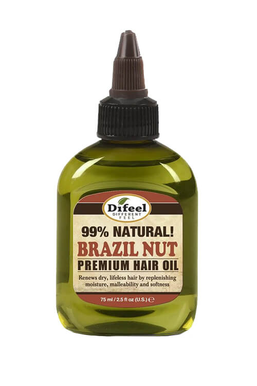 Difeel 99% Natural Premium Hair Oil - Brazil Nut