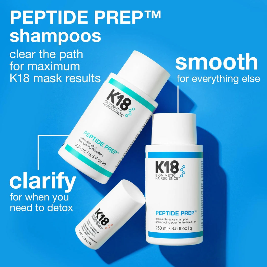 K18 Biomimetic Hairscience PEPTIDE PREP™ Clarifying Detox Shampoo