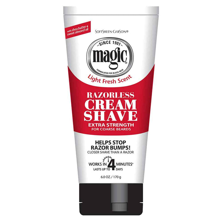 SoftSheen-Carson Magic Razorless Cream Shave - Extra Strength Shaving Cream