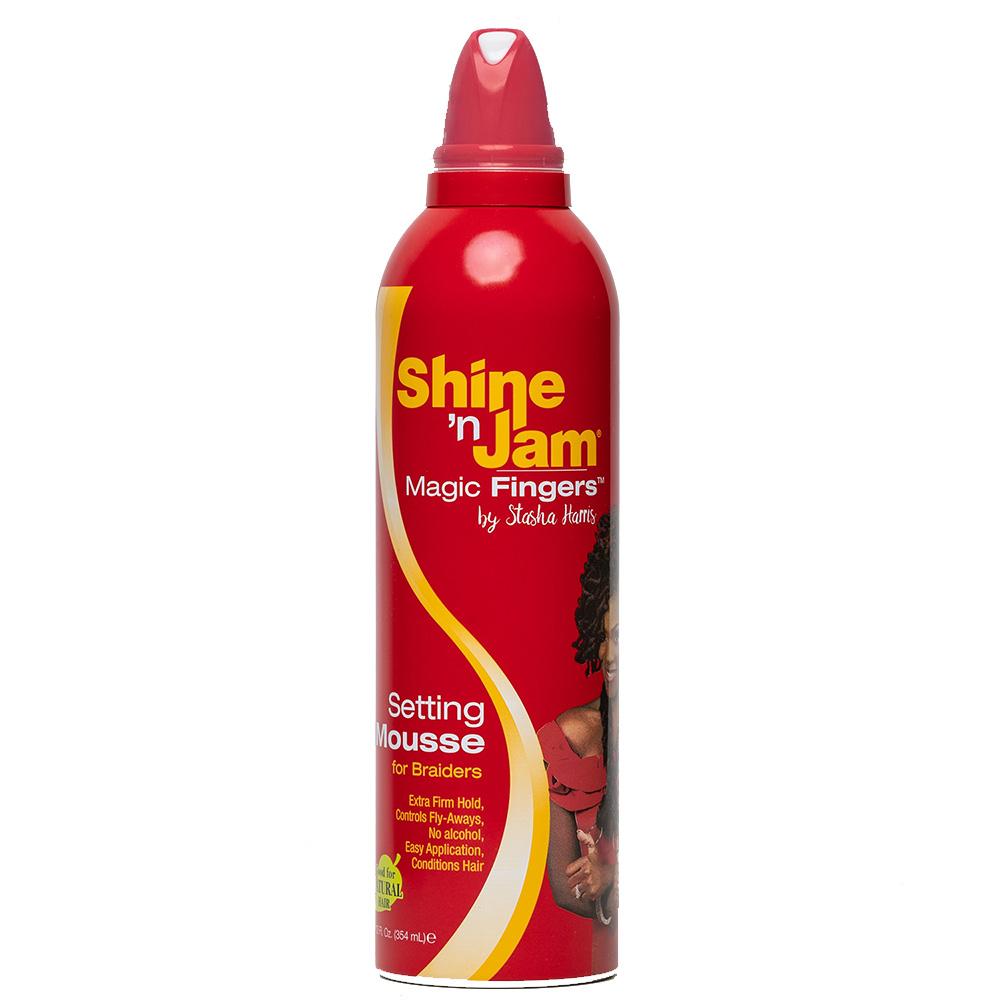 SHINE 'N JAM® MAGIC FINGERS™ SETTING MOUSSE FOR BRAIDERS