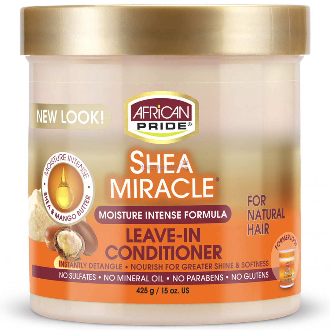 African Pride Shea Miracle Moisture Intense Formula Leave-In Conditioner