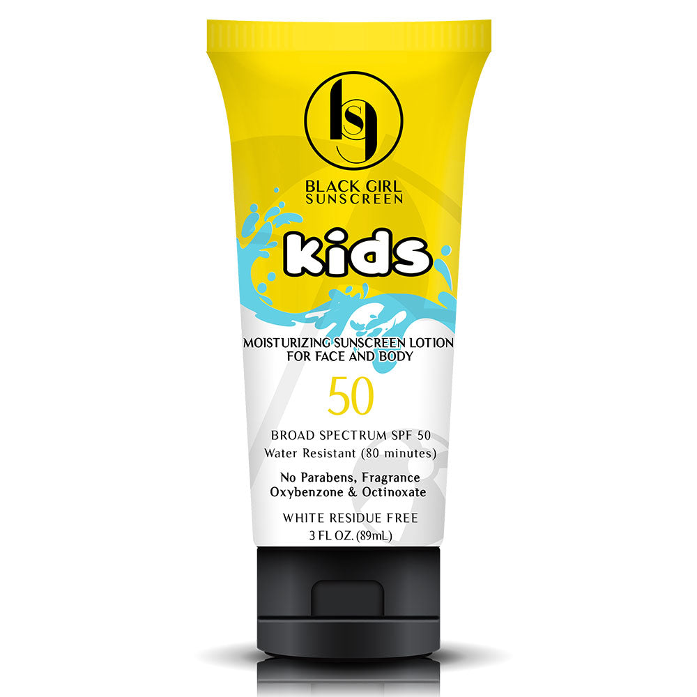 Black Girl Sunscreen SPF 50 Sunscreen Moisturizer for Kids