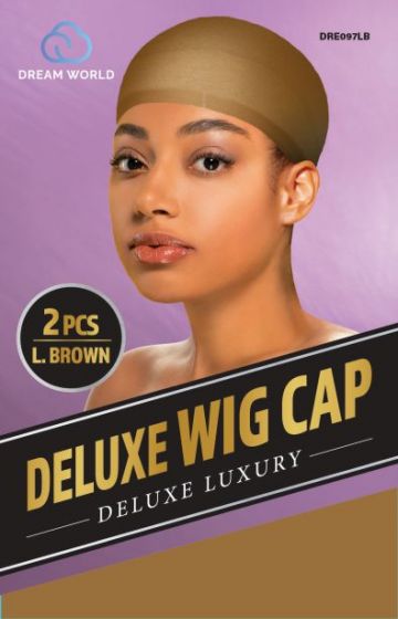 Dream World Deluxe Wig Cap 2pcs