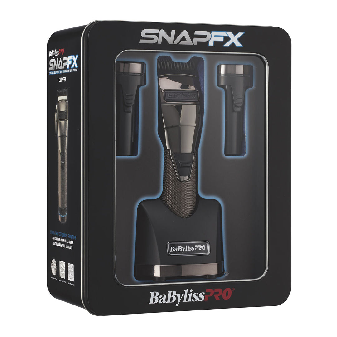 BaBylissPRO® SNAPFX Clipper With Snap In/Out Dual Lithium Battery System Item No. FX890